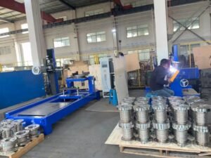 automatic Tig welding machine with a chuck