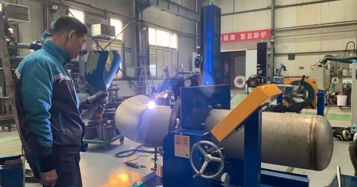 automated tig welding machine weld on pipes