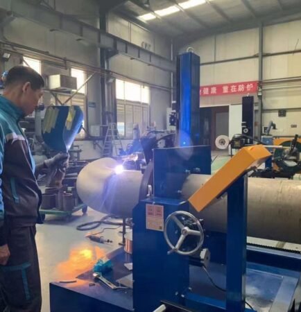 automated tig welding machine weld on pipes