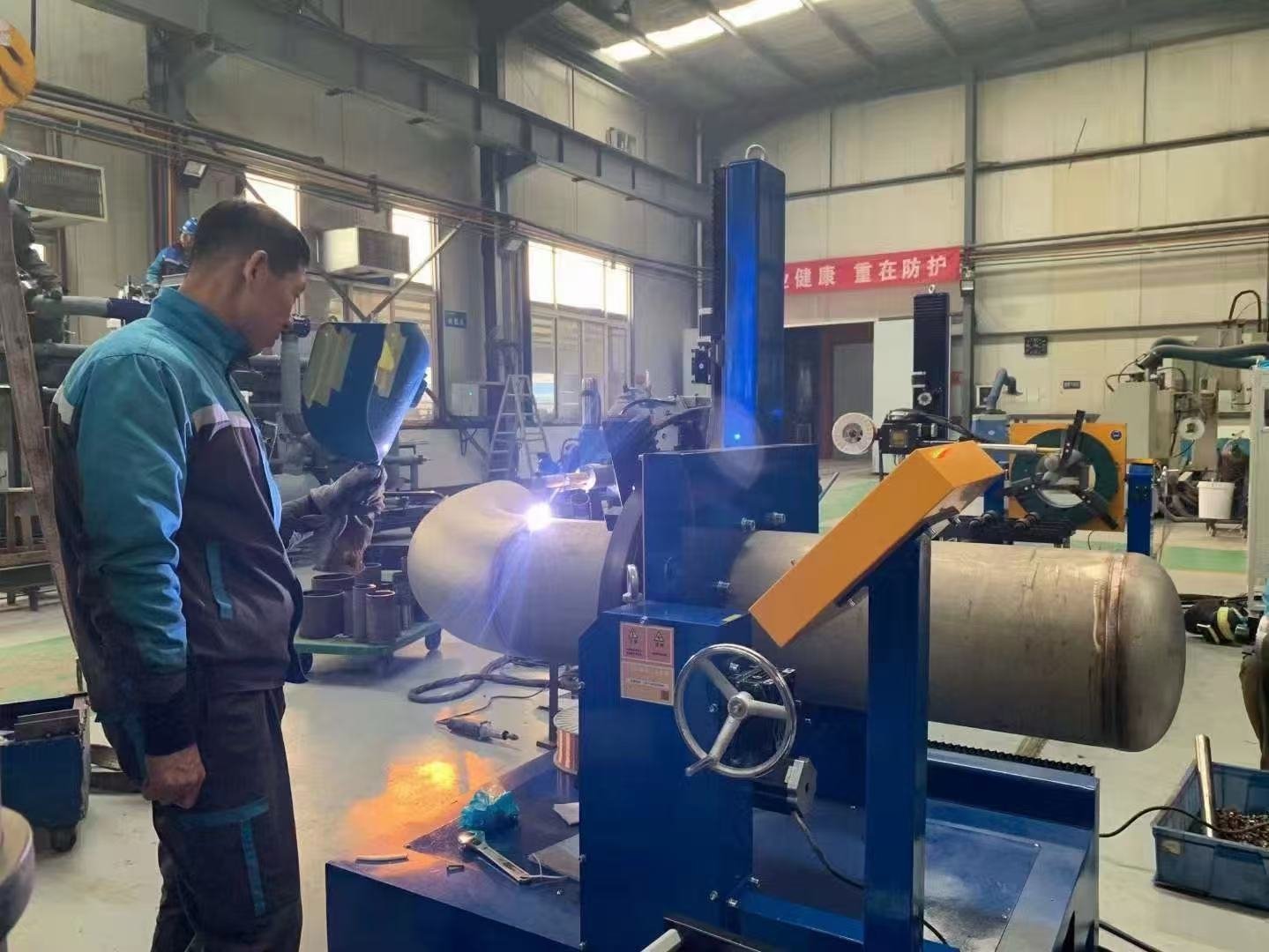 automated tig welding machine weld on pipes