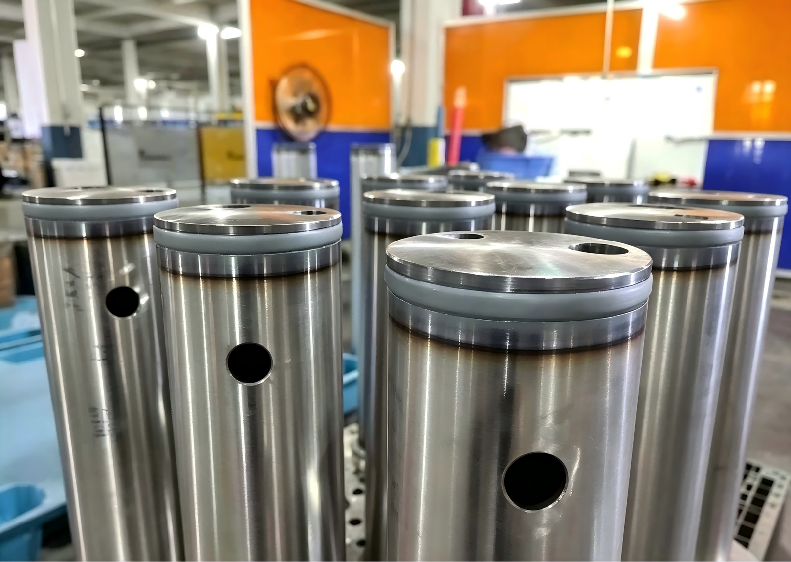 Stainless steel seal pots for mechanical seal support system welding