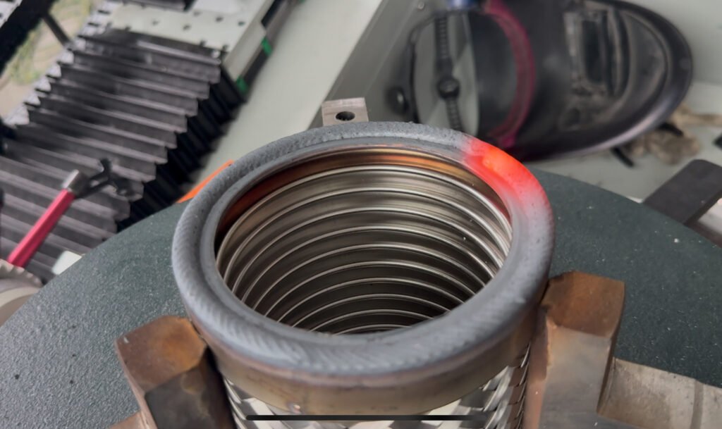 Metal Hose Automatic Seal Welding Process