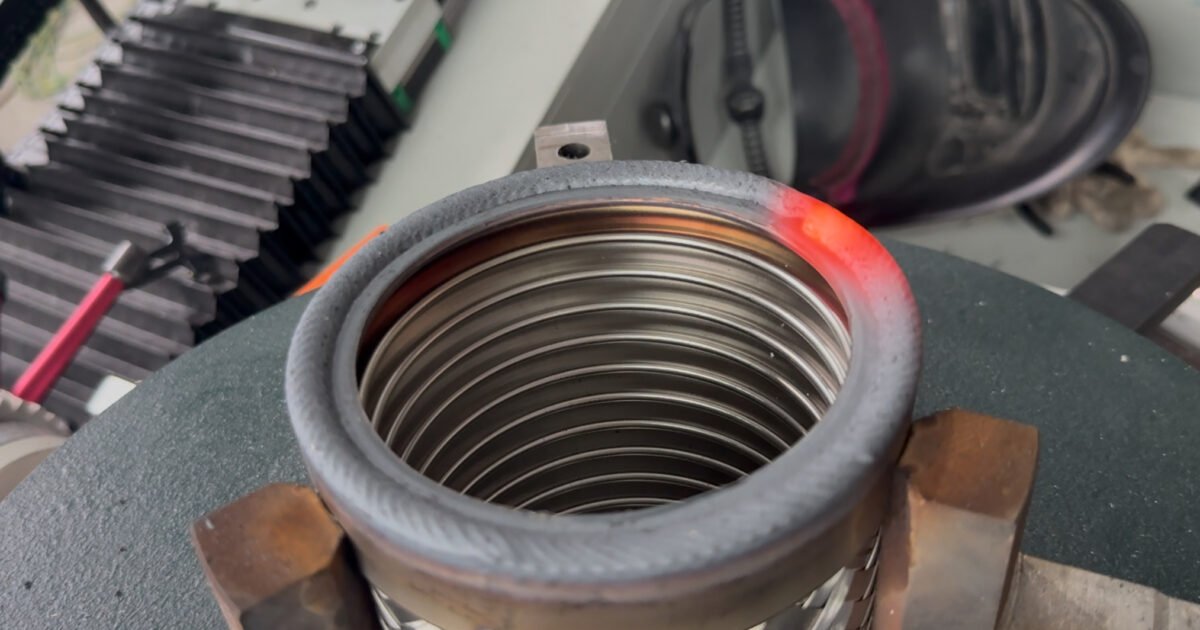 Metal Hose Automatic Seal Welding Process