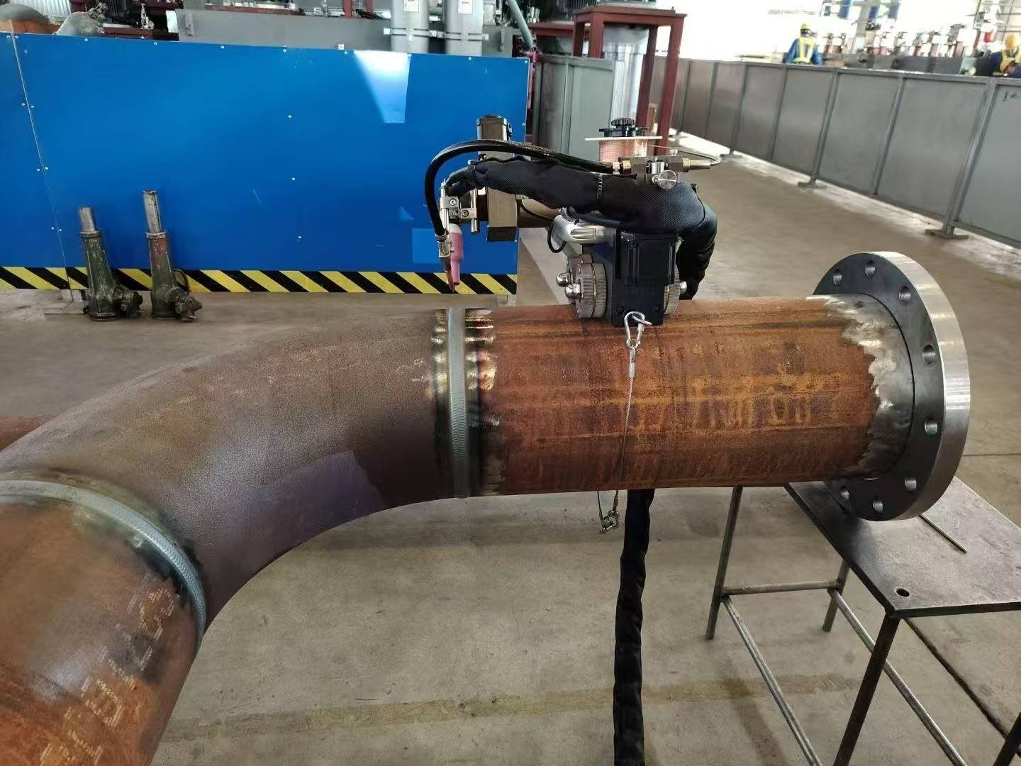 automatic orbital TIG welding for 5G and 6G pipe joints