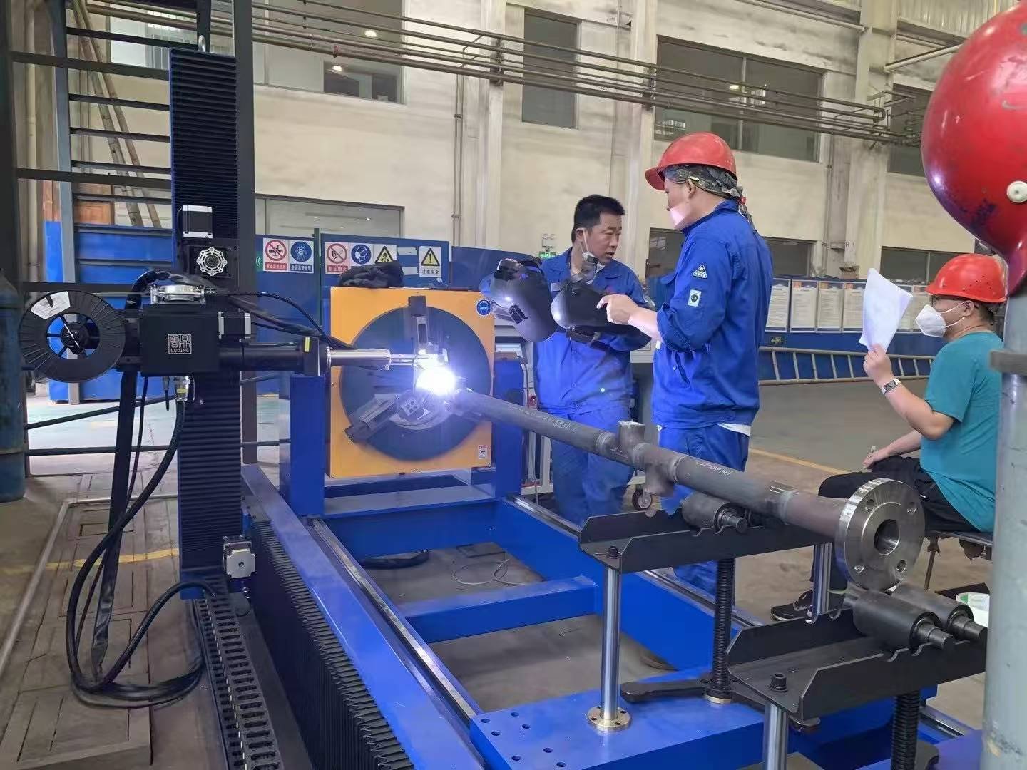 automatic TIG pipe welding machine with automated welding solutions