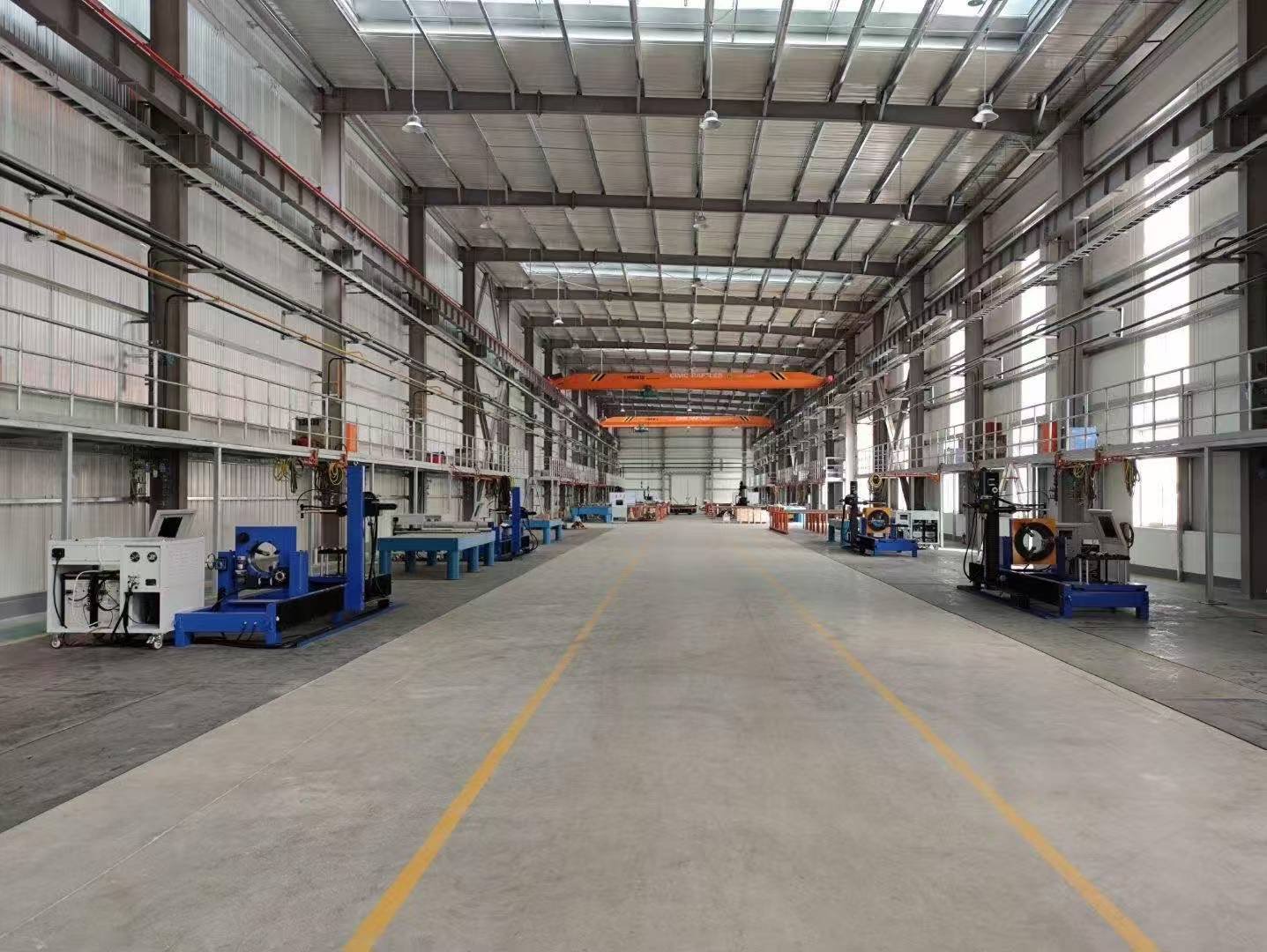 industrial automatic TIG welding operation for piping