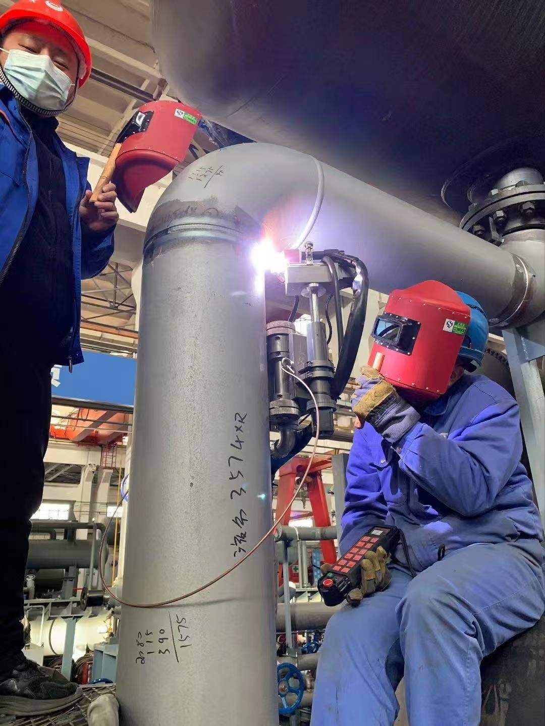 on skid pipe welding automation for fixed pipeline