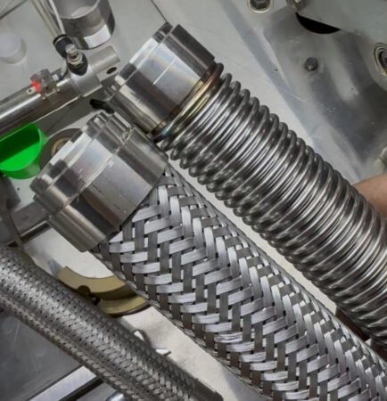 automatic TIG welded stainless steel flexible metal hose