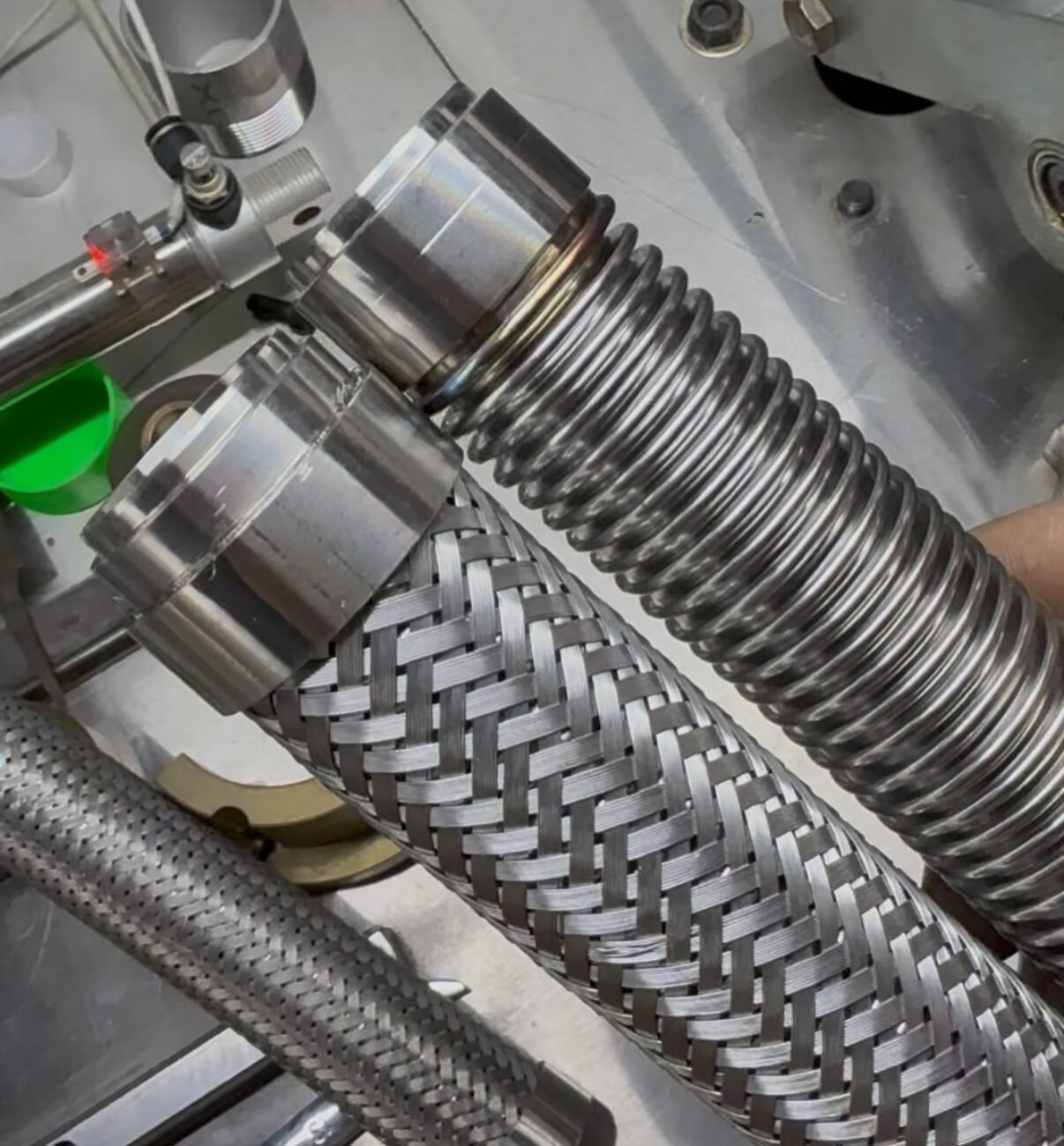 automatic TIG welded stainless steel flexible metal hose