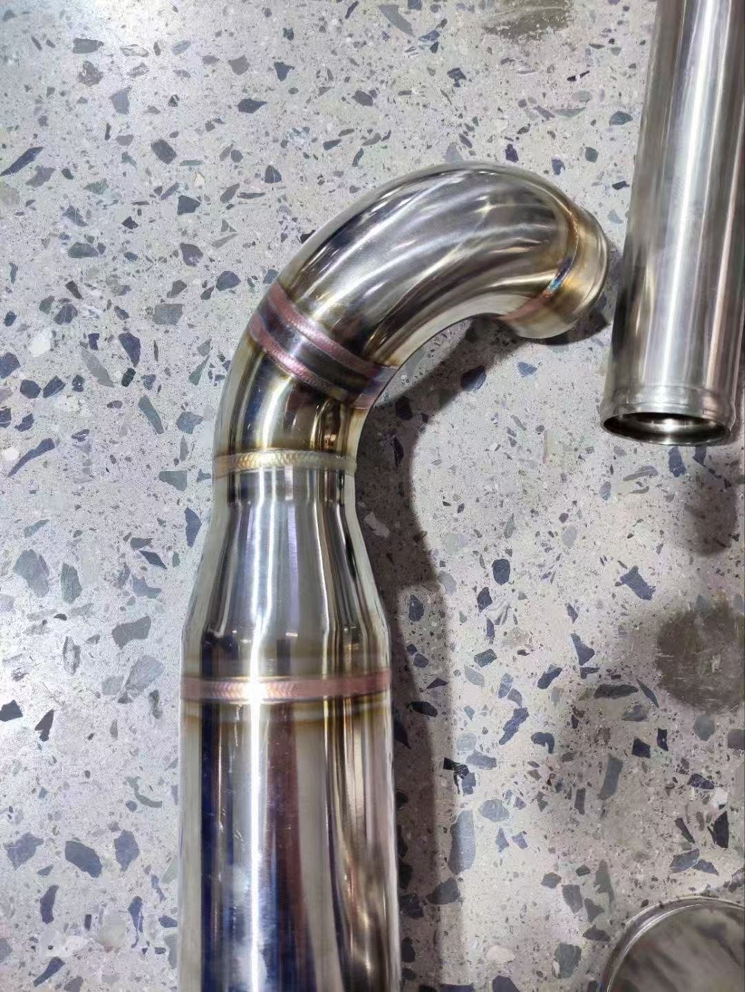 Orbital TIG welded stainless steel U-bend tubes
