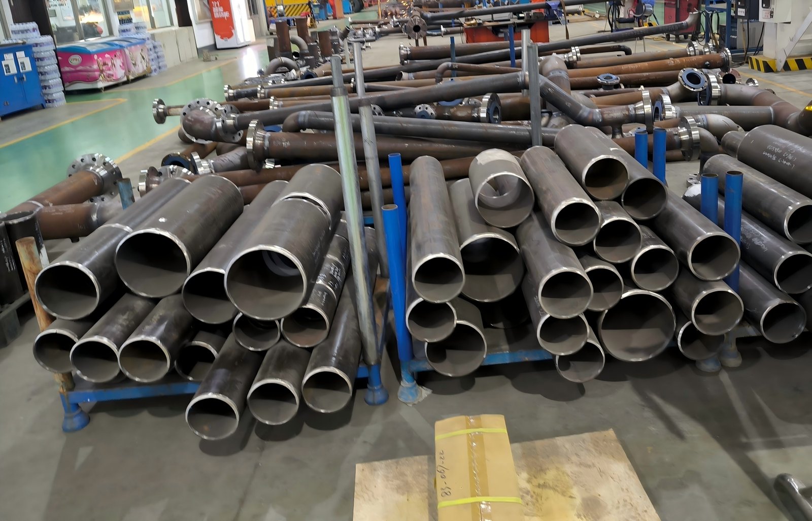 Prefabricated pressure pipe spools produced with an Automatic Welding Center