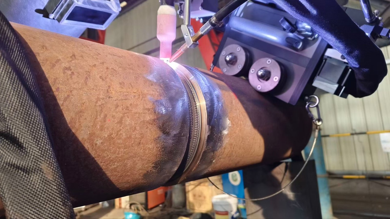 Orbital Welding for carbon steel pressure pipe butt joints
