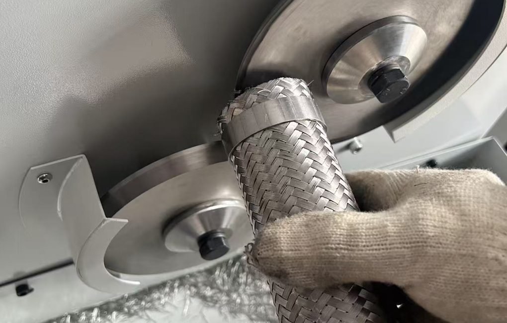Metal Hose Automatic Welding Braid Trimming