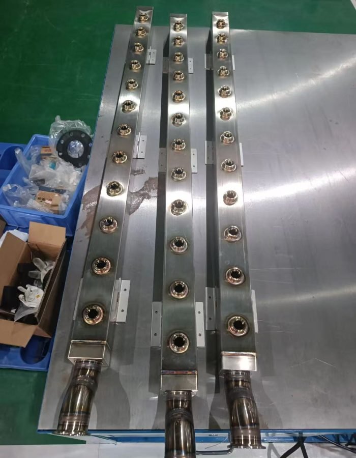 Automatic saddle TIG welding on a branch tube joint