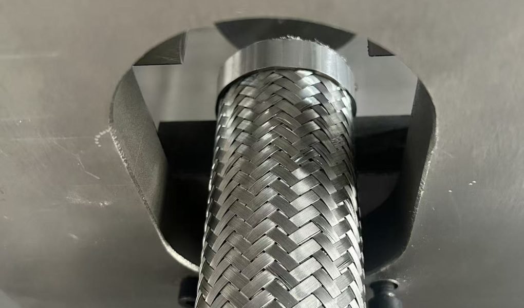 hose end flattening