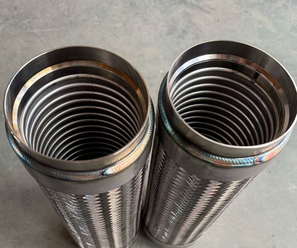 two-stage welded stainless steel flexible metal hose
