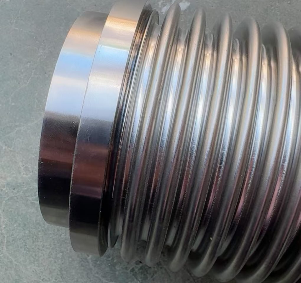 Stainless steel braided flexible metal hose with TIG weld joint